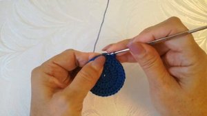 Как вязать мысок носка или следка крючком.Вариант 2.How to crochet the toe of a sock.Option 2.