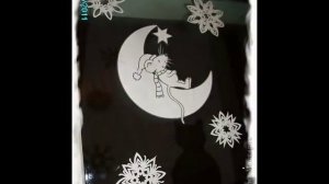 Как украсить окна к Новому году