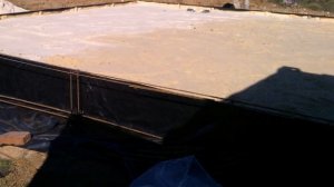 Когда бетон раздавил опалубку. Ошибки опалубки. Мой первый опыт.