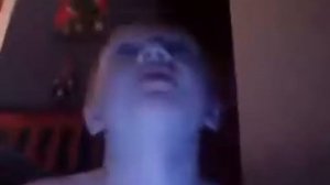 Ребенок психует. Синий экран.