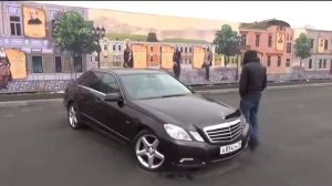 Мини Обзор  Mercedes Benz E220 CDI W212 BlueEFFICIENCY 2012 г в.