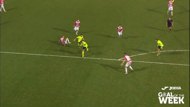 Lewis Stevenson Strikes Against Bonnyrigg Rose | Joma Goal Of The Week | Hibernian FC смотреть онлайн