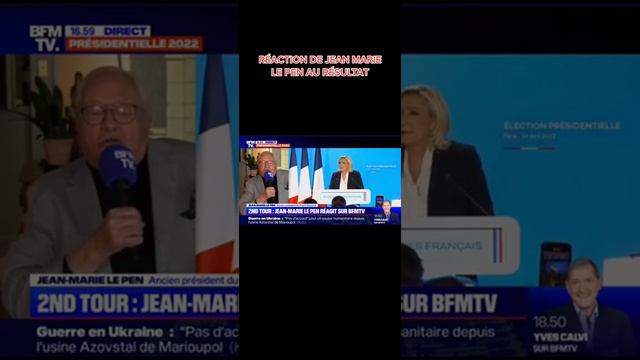 Jean-Marie Le Pen , fais une analyse parfaite de la situation.