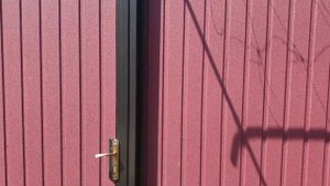 ? Сегодня в садовом обществе, установили ОТКАТНЫЕ ВОРОТА СЕРИИ СТАНДАРТ с отдельно стоящей калиткой