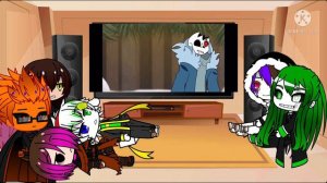 Undertale Au reacts to The Murder Time Trio// L.C.Tale reaction video