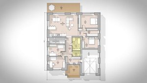 Одноэтажный дом в стиле прерий 200 кв.м. Современный дом с идеальной планировкой