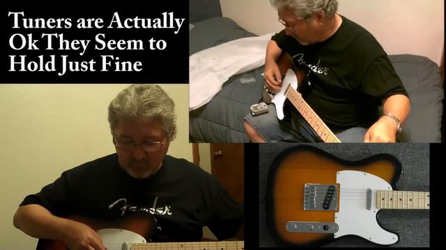 Fender Squier Telecaster Unboxing Review смотреть онлайн