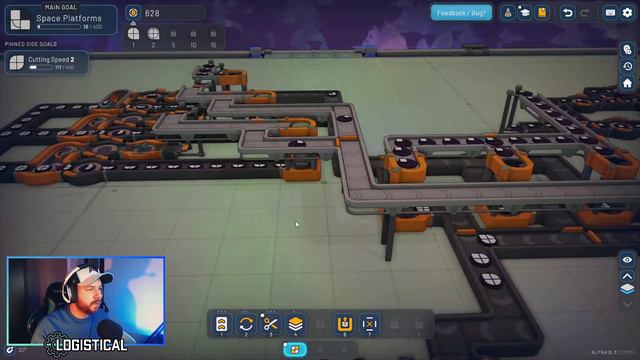 Building HUGE factories in Shapez 2 (Demo First Look) смотреть онлайн