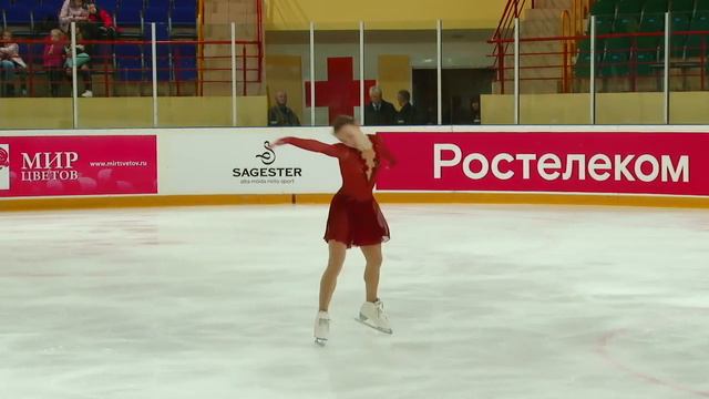 Kубок России   Ростелеком 2019 2020 гг , Жeнщины, MC Произвольная программа 10# Анастасия ГРАЧЁВА