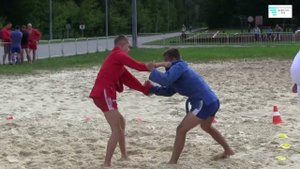 Открытый турнир по пляжному самбо прошёл в Тамбове.