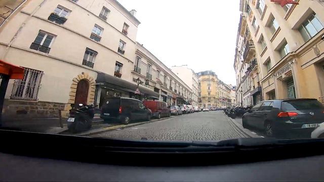 По Парижу на автомобиле. Улицы города. Прокатное авто. Автопутешествия. Отличные впечатления. 2020г смотреть онлайн