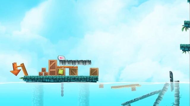 Angry Birds Rio High Dive Level 2 Mighty Eagle Walkthrough смотреть онлайн