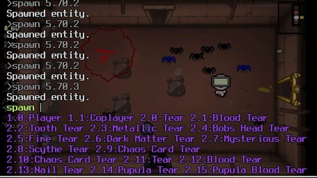 guia de el comando spawn en the binding of isaac repentance (pedestales cartas, píldoras y mas) смотреть онлайн