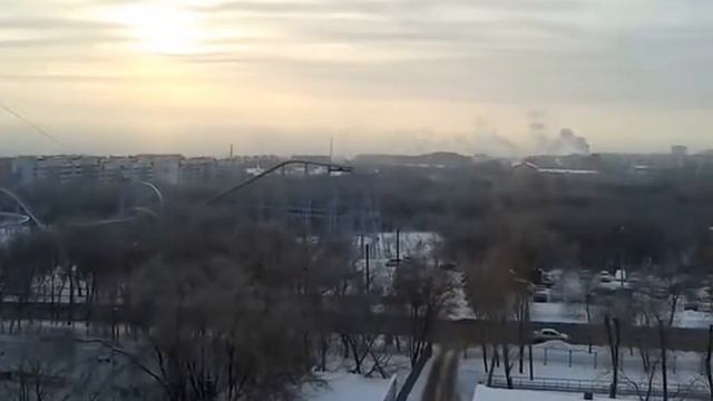 В Самаре установилась морозная погода