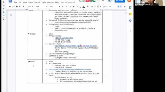 Kubernetes SIG Windows 20210713 смотреть онлайн
