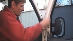 Fiat Doblo Снятие бокового зеркала.