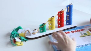 Развивающая игра "Кораблик "Плюх-Плюх", Методики В. Воскобовича