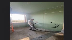 Заливаем стены монолитным пенобетоном плотность D-200.