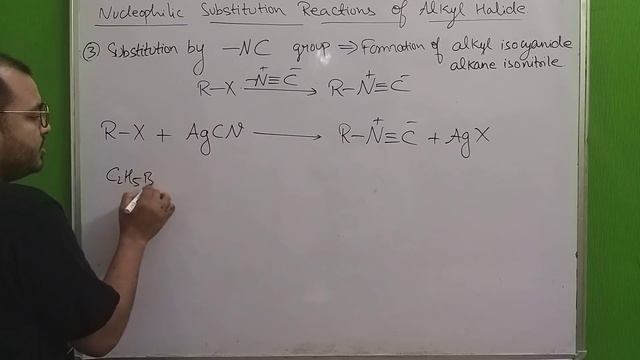 HaloAlkanes and HaloArenes 05 :Reaction with KOH /AgOH /KCN /AgCN /KNO2 /AgNO2 /NH3 / RONa /H2O