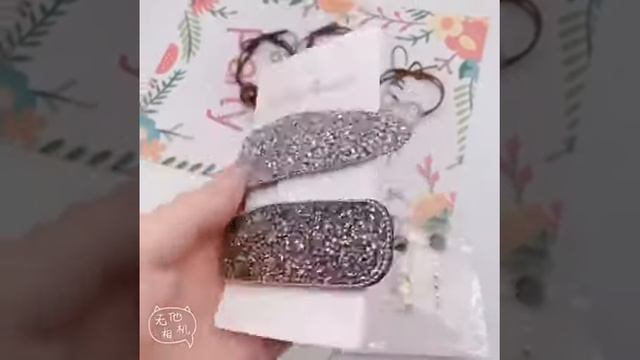 Заколка для волос 3 шт./компл. с жемчужинами и кристаллами геометрический украшение аксессуары смотреть онлайн