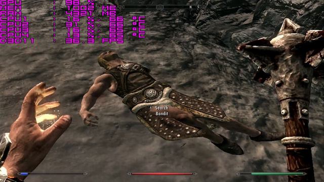 HP 402 G1-Intel HD 4400-Skyrim Special Edition-Com Mod Gráfico para PC Fraco