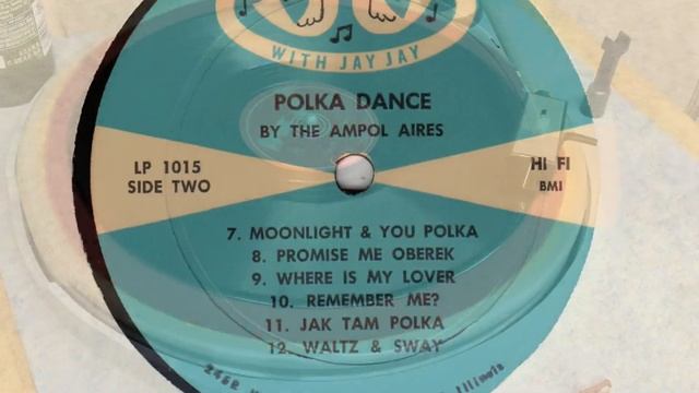 Ethno-American LP recordings in the US. 1959. Jay Jay 1015, 5003. POLKA DANCE - by The Ampol-Aires смотреть онлайн