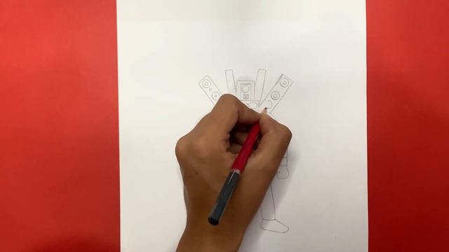 How to Draw Titan Speaker Man | Easy step by step tutorial смотреть онлайн