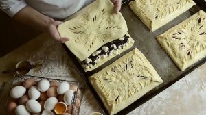Пирог с маком и творогом