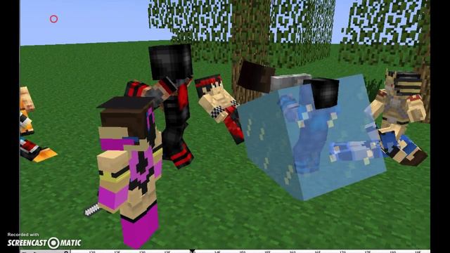 mortal kombat (minecraft animation)