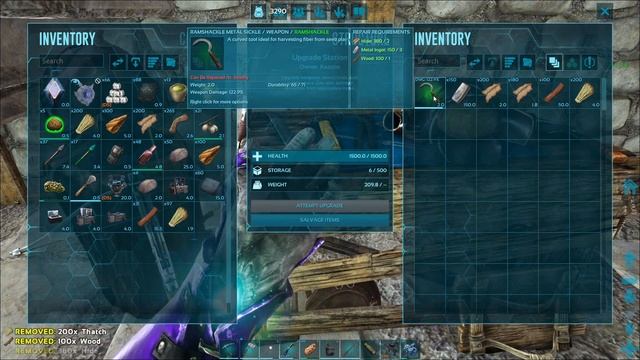 Ark Upgrade Menu Upgrade Station Mod Ark? - Beginners Guide The Island Episode 136 ...