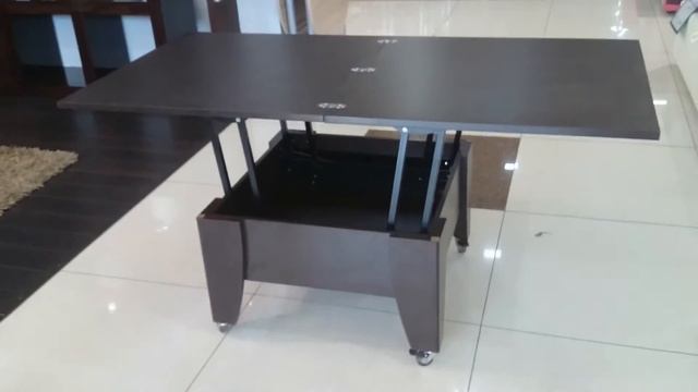 Стол журнальный, трансформируемый в обеденный. Называется стол : ГРАНАДА ГЛАСС. смотреть онлайн