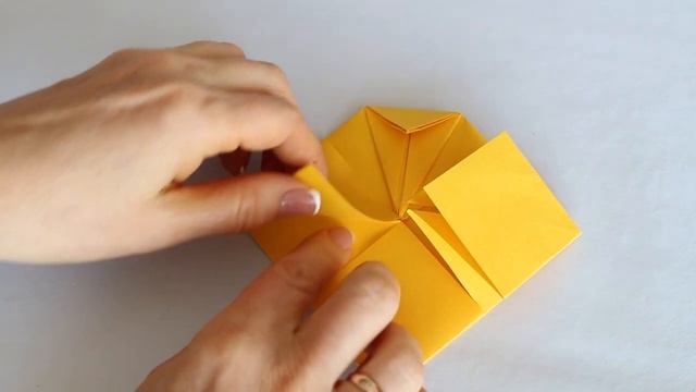 Как сделать оригами СОЛНЫШКО из бумаги. Origami Paper SUN. Origami SOL de papel. смотреть онлайн