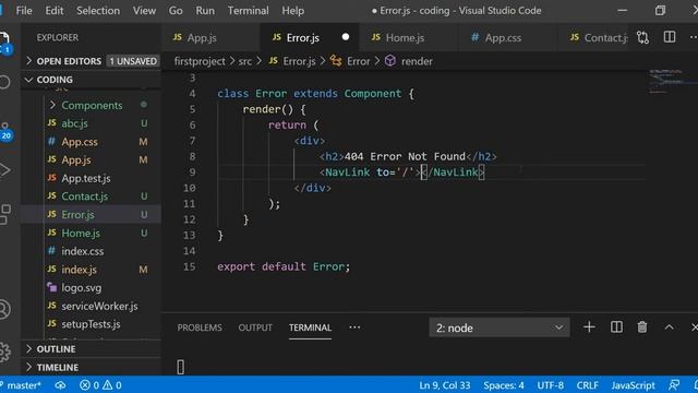 #40 Router 404 Error Not Found in ReactJs смотреть онлайн