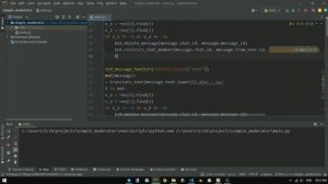 Бот модератор для Телеграм на Python