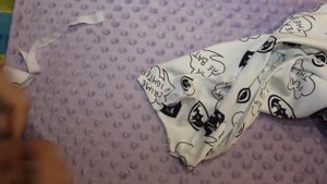 Как сшить пеленку - кокон и шапочку редиску