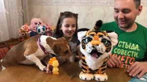 #furReal TOYS the playful #Tiger. Рычащий Амурский тигр. Мягкая игрушка
