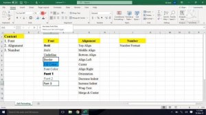 MS Excel | Cell Formatting | Lecture-4