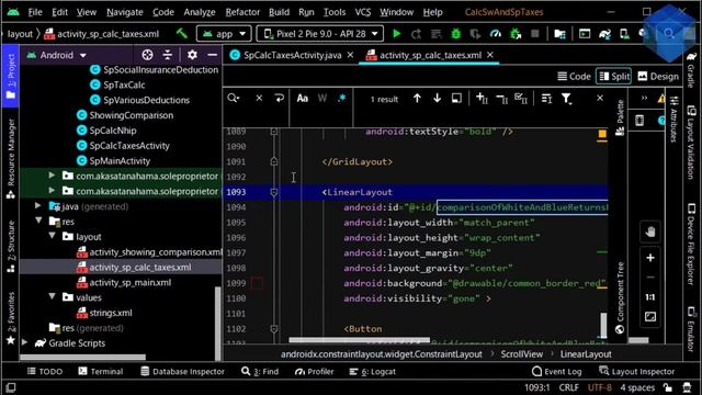 Part 17: Android App Calculates Income and Resident Taxes for sole proprietors and salaried workers смотреть онлайн