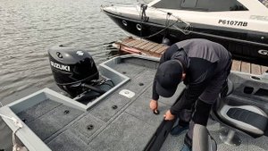 WindBoat 5.0 EvoFish + Suzuki DF 100 BTX. Обзор катера для рыбалки