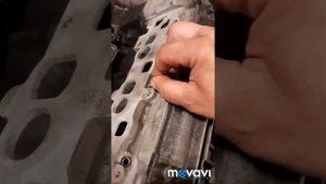 om 642 Не выкручивается свеча накала. om 642 Glow plug does not come out.