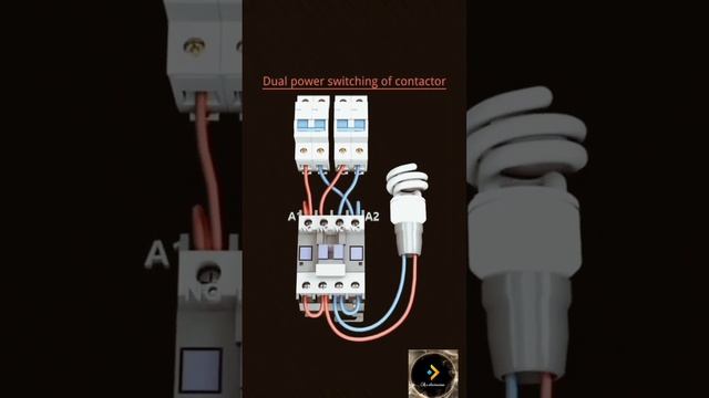 dual power switching contactor#short#election#top#sidhumoosewala#3fact#viral#electricalwires