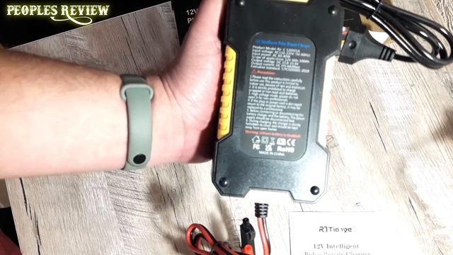 Зарядний пристрій для акумуляторів 12V 6A RJTianye RJ-C120501A Де купити дешевше? Розпаковка товару смотреть онлайн