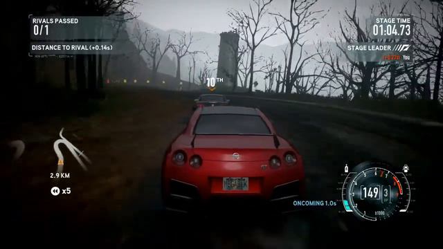 Need For Speed The Run Nissan Gt-R vs Ford Mustang Boss 302 смотреть онлайн