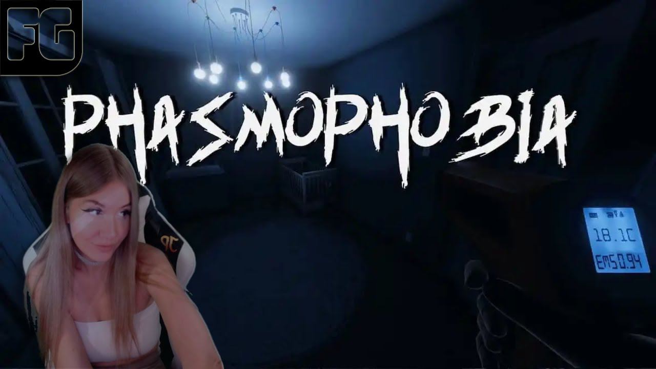 ПОЛНАЯ ДИЧЬ  ➤ Полное прохождение НА РУССКОМ  ➤ Phasmophobia ➤ Девушка стримит