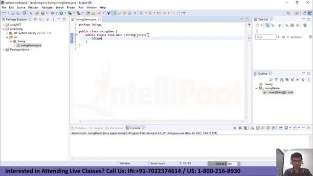 Java Swing For Beginners | What is Java Swing | Java Swing Tutorial | Intellipaat