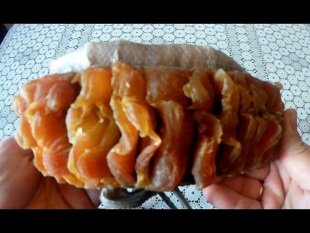 ЮКОЛА КЛАССИЧЕСКИЙ РЕЦЕПТ ИЗ ЛОСОСЯ,Кета, Вяленая рыба! Jukola, of the red fish ...