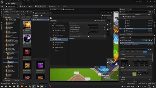 Ue5 Short Tutorials: Максимальное качество рендера секвенции в UE 5.1. Maximum Render Quality