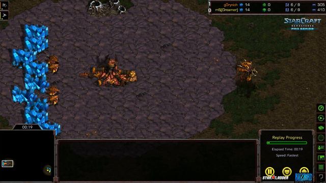 SC:Remastered Pro Series Main Stage Round 3 Match 2: Dreamer (P) vs g0rynich (Z) смотреть онлайн