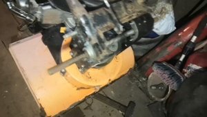 Замена фрикционного диска на снегоуборшика KCM 24 F
