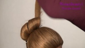 Прическа на длинные волосы: Букли. Hairstyle for long hair